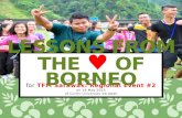 Lessons from the ♥ of Borneo - TFM Sarawak Regional Event (2015)