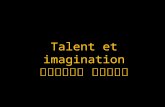 Talento e imaginación