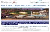 Buy 3 BHK Luxury Flats and Apartments in Delhi NCR Gurgaon - Cascade Gardens