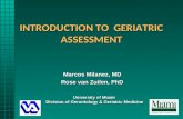 Intro to Geri Assessment 2012