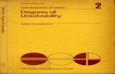 Degrees Of Unsolvability - Joseph Shoenfield