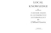 Clifford Geertz, Local Knowledge. Further Essays on interpretive Anthropology.pdf