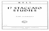 Kell, 17 Staccato Studies