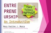 Introduction to Entrepreneruship