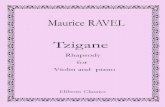 Ravel-Tzigane - Piano