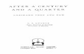 After a Century and a Quarter by G.S Ghurye