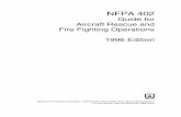 NFPA Guide for Aircraft Rescue and Fire Fighting Operations