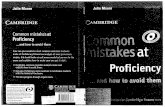 Cambridge CPE - Common Mistakes at Proficiency and How to Avoid Them