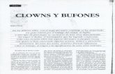 7. Clowns y Bufones