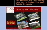 Top Reasons Why You Should Look for a Cookeville Real Estate Property