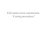 Full Metal Crown Construction