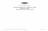 Drb200 Instrument Manual 05-2004 4th Ed