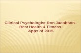 Dr. Ron Jacobson PHD – Best Health & Fitness Apps