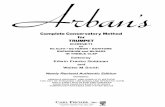 ARBAN - Complete Conservatory Method for