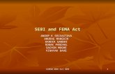 Sebi and Fema Act Final 1