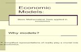 Topic 1 Economic Models-Maths