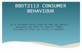 Bbdt2113 Consumer Behaviour 1