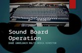Sound Board Operation
