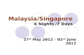 Malaysia Singapore Presentation 26th May Revised