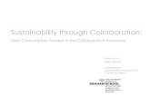 Sustainability Through Collaboration, Alix Omori