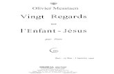 Messiaen, Vingt Regards (complete score)