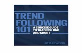 Trend Following101 a Concise Guide
