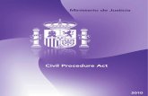 Civil Procedure Act (Ley de Enjuiciamiento Civil)