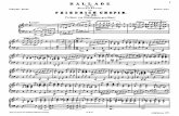 Frederick F. Chopin -Ballade No.1  Op.23