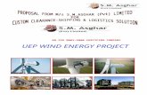 For: UEP Wind Energy - S.M.Asghar (Pvt) Limited Company Brouchere