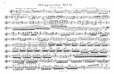 List Rhapsody Nr 2 Violin