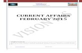 Vision IAS Febuary 2015