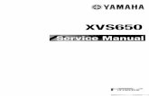 Vstar 650 Service Manual
