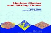 Levin + Perez + Markov + Wilmer (2008). Markov chains and mixing times