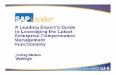A Leading Experts Guide to Leveraging the Latest Enterprise Compensation Management Functionality