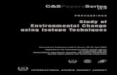 IAEA2001_Study of Environmental Change Using Isotope Techiques