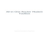 All-In-One Router Modem Toolbox