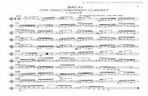 [Clarinet_Institute] Bach for Solo Clarinet