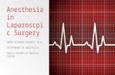 Anesthesia Management for Laparoscpic Surgery