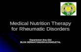Medical Nutrition Therapy for Rheumatic Disorders