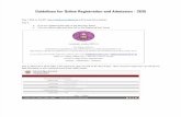SOL Online Admission Registration 2015-16 User Manual