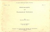 Bibliography of Technical Science Class H No. 7 1995 - Kashinath Hota CASS Poona