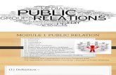 Module 1 Public Relation