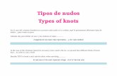 Types of Knots-Tipos de Nudos