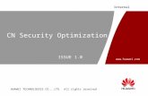 Core Network KPI Optimization_Security_Huawei