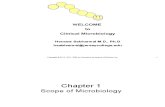 Chapter 1 - Scope of Microbiology