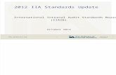 2012 IIA Standards Update