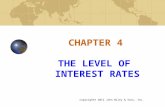 Ch04.Ppt-Level of Interest Rates