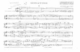 Sonatine for Flute and Clarinet