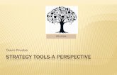 Strategy Tools-A Perspective