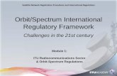 Orbit-Spectrum International Regulatory Framework